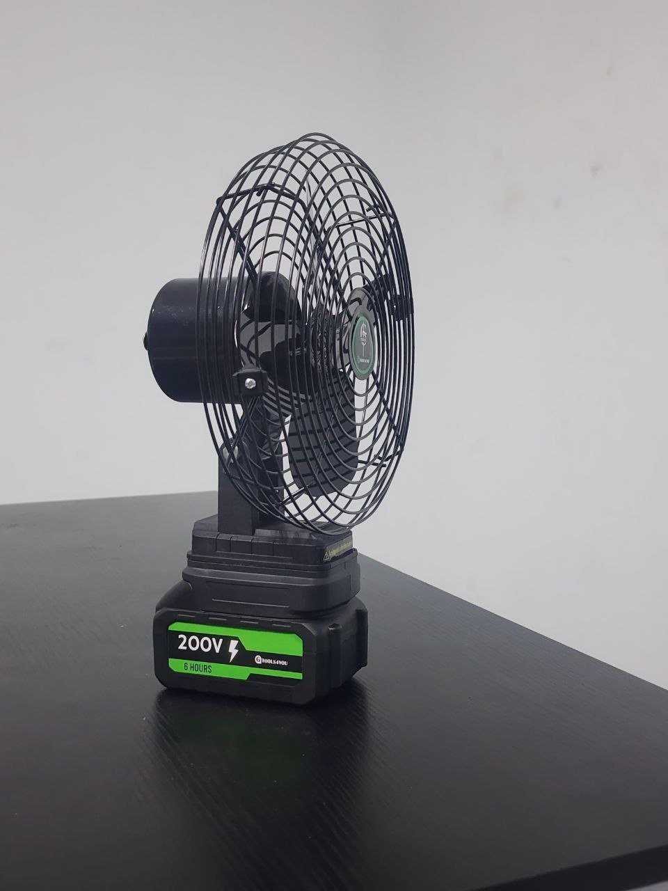 Gtools4you 8-inch rechargeable fan